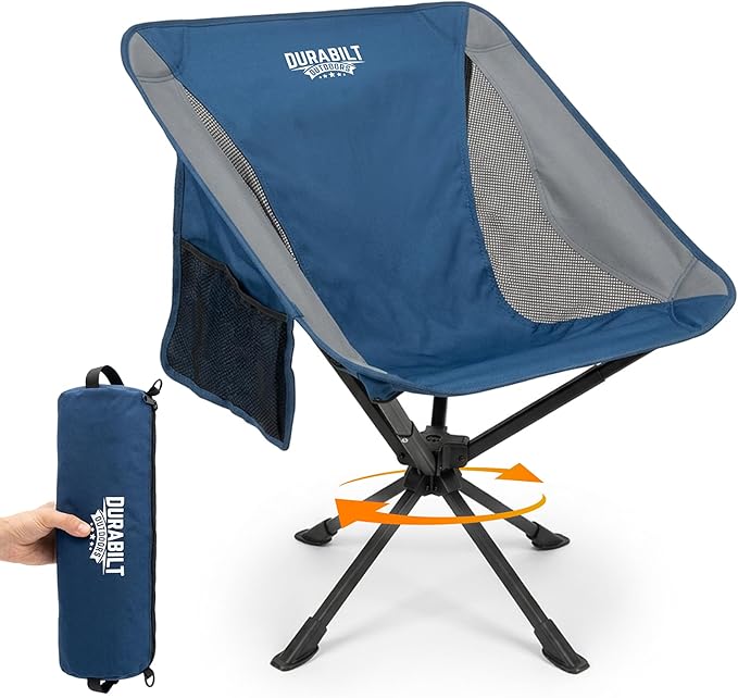 360° Rotation Swivel Camping Chair