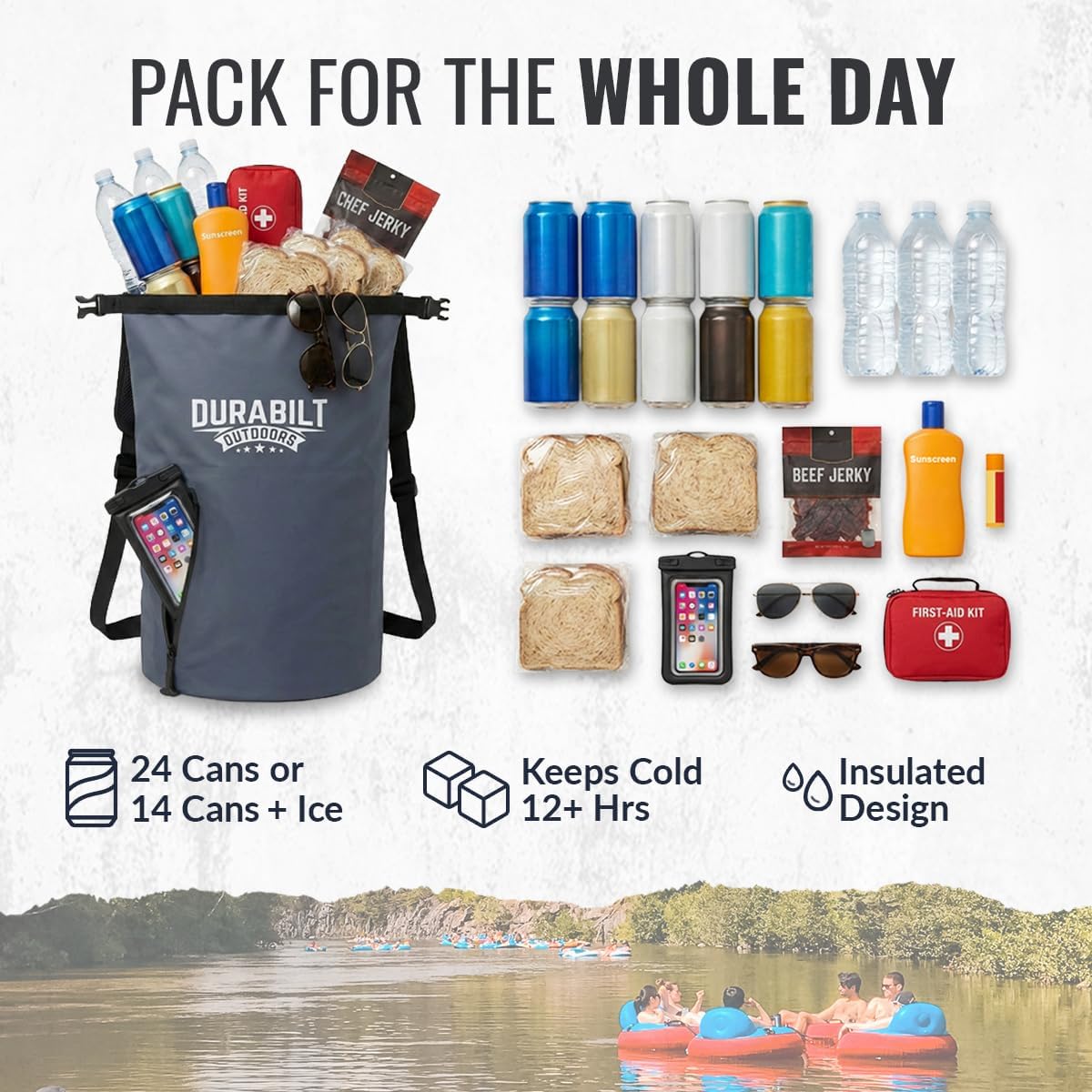 Backpack Cooler Insulated Waterproof
