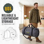 80L Waterproof Tactical Travel Duffle Dry Bag