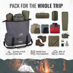 80L Waterproof Tactical Travel Duffle Dry Bag